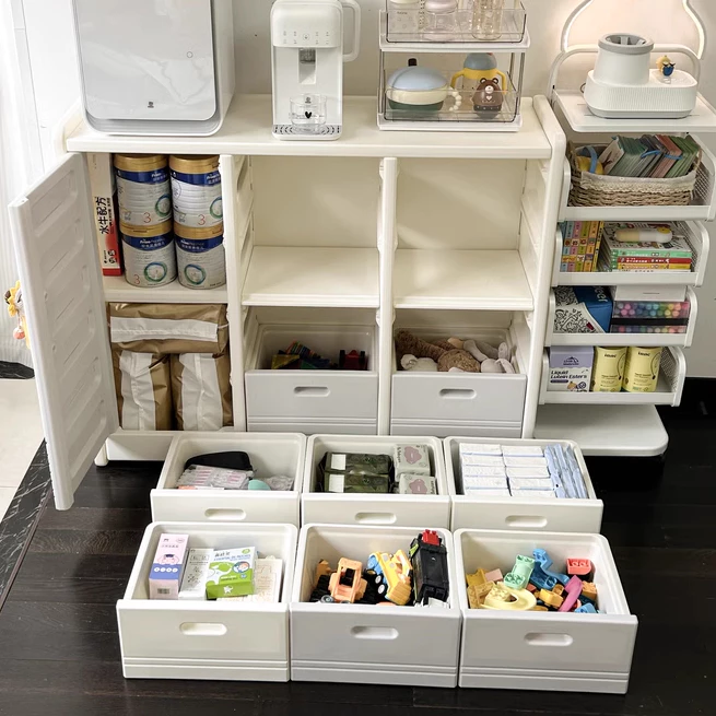 Tủ đựng quần áo trẻ sơ sinh, tủ đựng đồ chơi, tủ mẹ bỉm Babypods mẫu Classic S3 - Hình ảnh 6