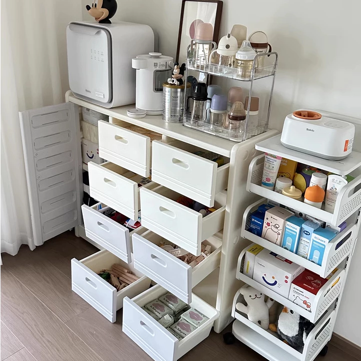 Tủ đựng quần áo trẻ sơ sinh, tủ đựng đồ chơi, tủ mẹ bỉm Babypods mẫu Classic S3 - Hình ảnh 8