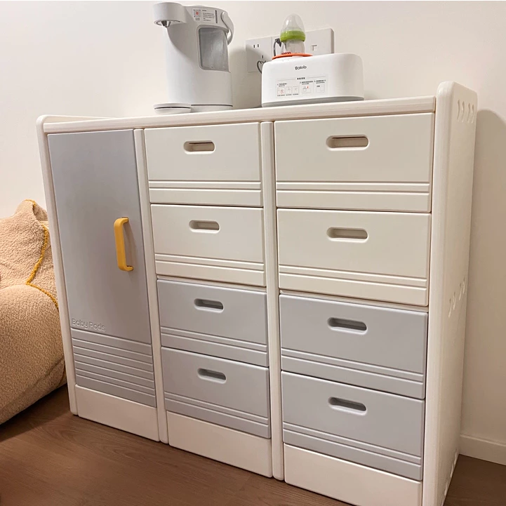 Tủ đựng quần áo trẻ sơ sinh, tủ đựng đồ chơi, tủ mẹ bỉm Babypods mẫu Classic S3 - Hình ảnh 4
