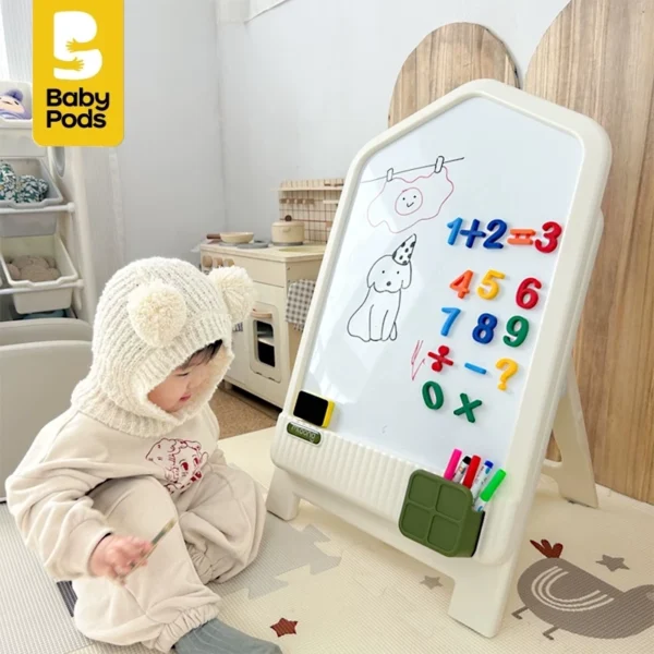Bảng vẽ tùy chỉnh độ cao đa năng xếp gọn Babypods (1 bảng + 1 ghế)