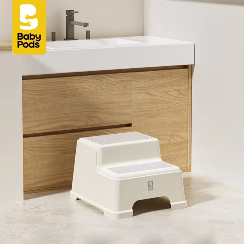 Ghế kê chân đi toilet, kệ bậc thang đa năng, dùng trong nhà bếp, lavabo, toilet dành cho bé Babypods