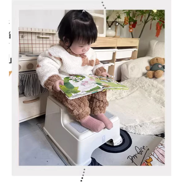Ghế kê chân đi toilet, kệ bậc thang đa năng, dùng trong nhà bếp, lavabo, toilet dành cho bé Babypods - Hình ảnh 8
