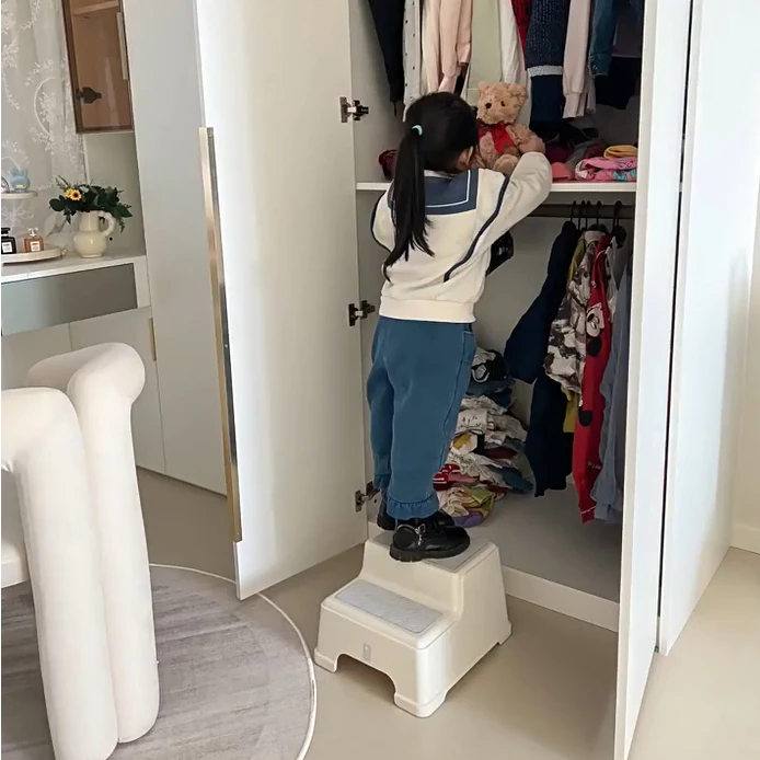 Ghế kê chân đi toilet, kệ bậc thang đa năng, dùng trong nhà bếp, lavabo, toilet dành cho bé Babypods - Hình ảnh 4
