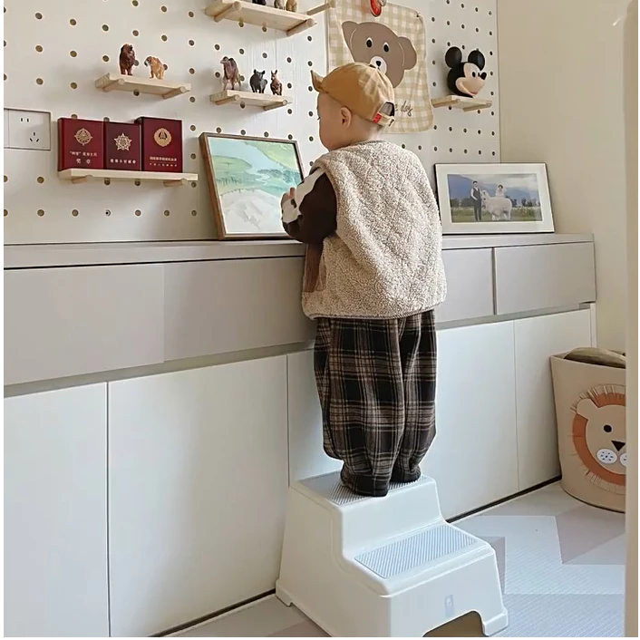 Ghế kê chân đi toilet, kệ bậc thang đa năng, dùng trong nhà bếp, lavabo, toilet dành cho bé Babypods - Hình ảnh 5